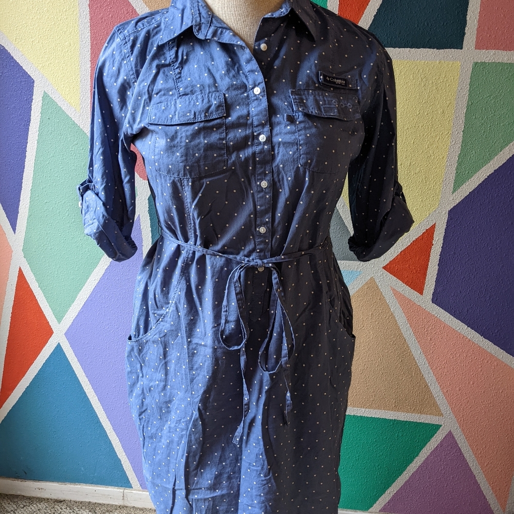 Button up dress
